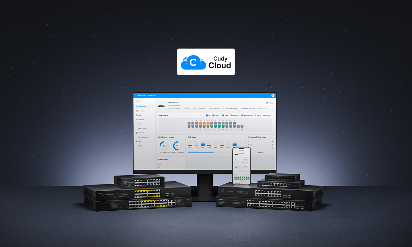 Cudy, Your Home and Business Networking Solutions Provider