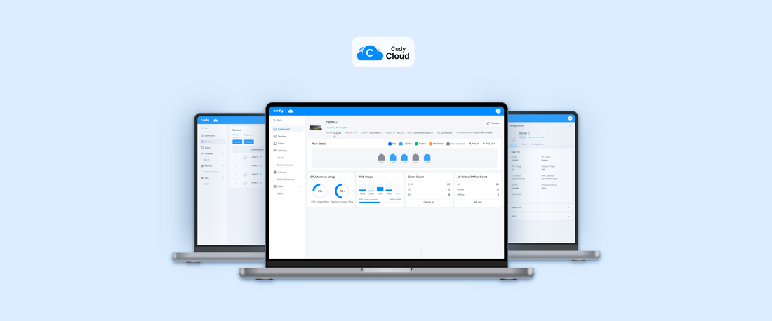 Cudy AP Controller Now Supports Cloud Management