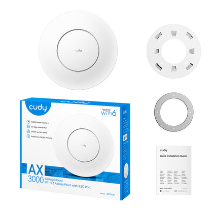 AX3000 2.5G Wi-Fi 6 Access Point, AP3000 1.0 / AP3000_P 1.0