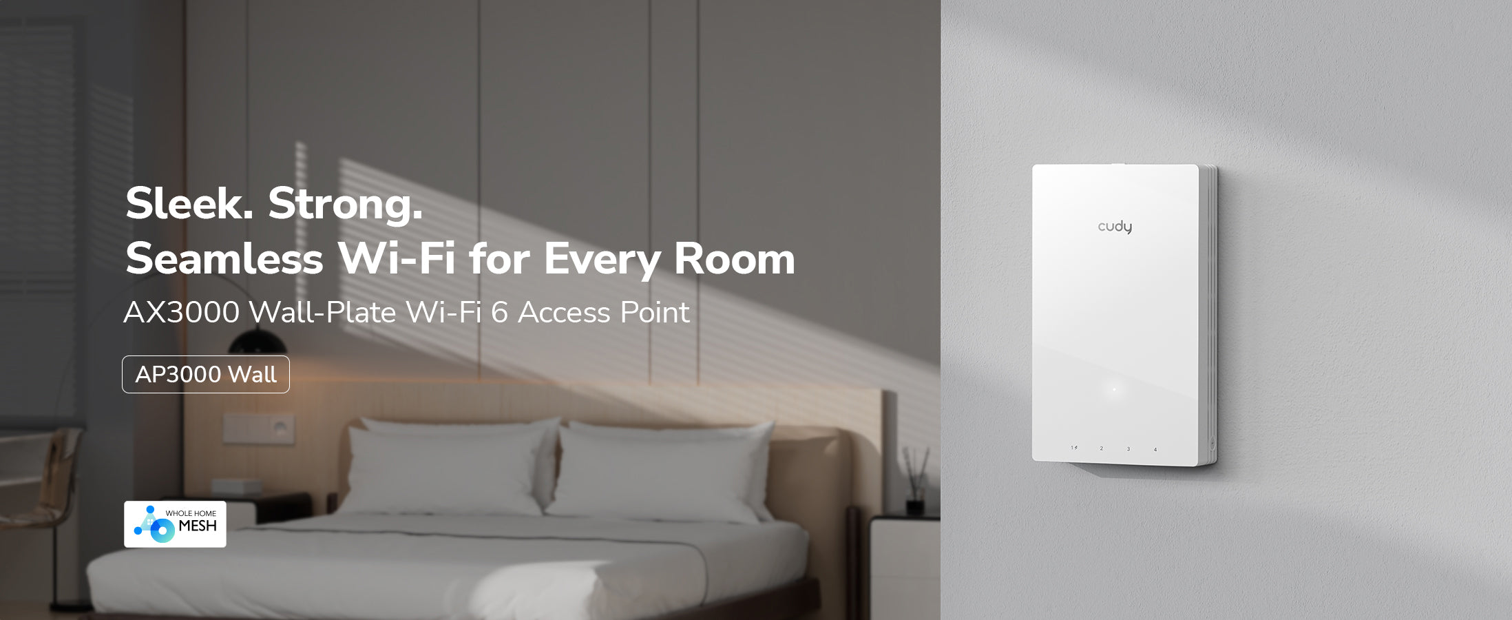 Cudy AP3000 Wall Wi-Fi 6 access point