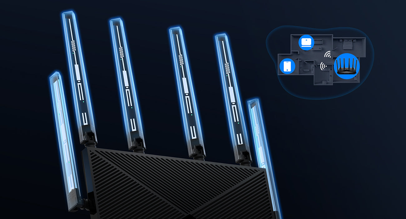 נתב אלחוטי BE6500 WR6500H Wi-Fi 7 מבית Cudy