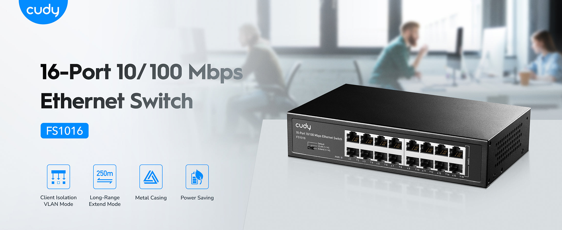 Cudy FS1016 16-port switch