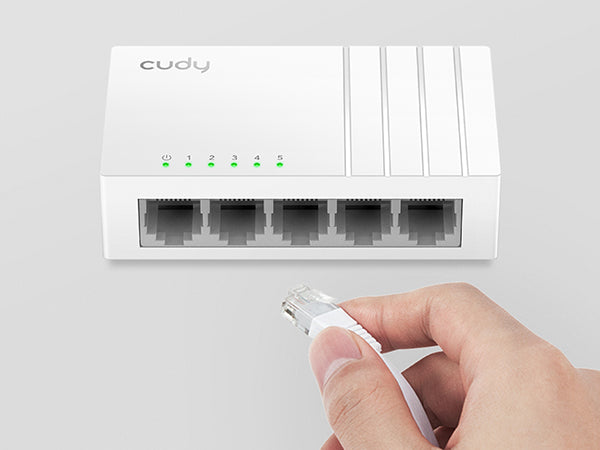 Cudy FS105D 5.0 Fast Ethernet speed