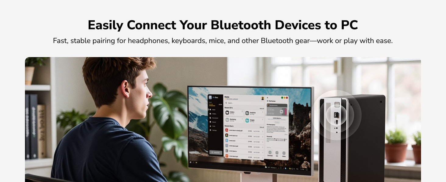 מתאם Bluetooth 5.3 BU530 USB מבית Cudy