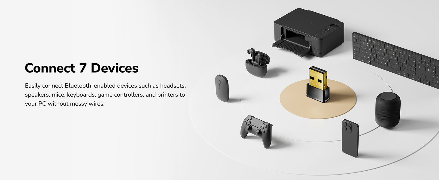 מתאם Bluetooth 5.3 BU530 USB מבית Cudy