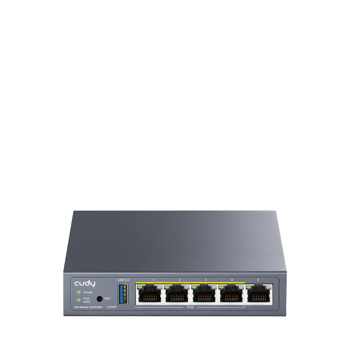 C200 Max Router 2-IN-1 Gigabit VPN Router / AP Controller with 4 PoE+ Ports, C200P 1.0 ...