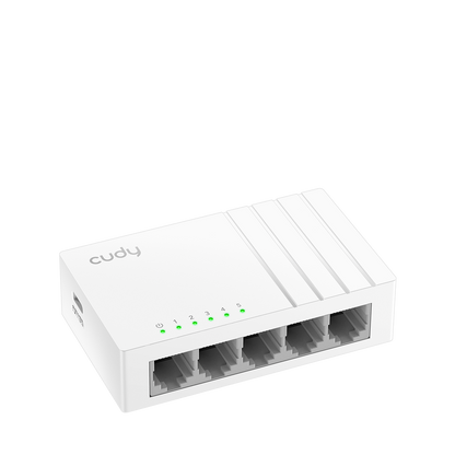 5-Port 10/100 Mbps Desktop Switch, FS105D 5.0