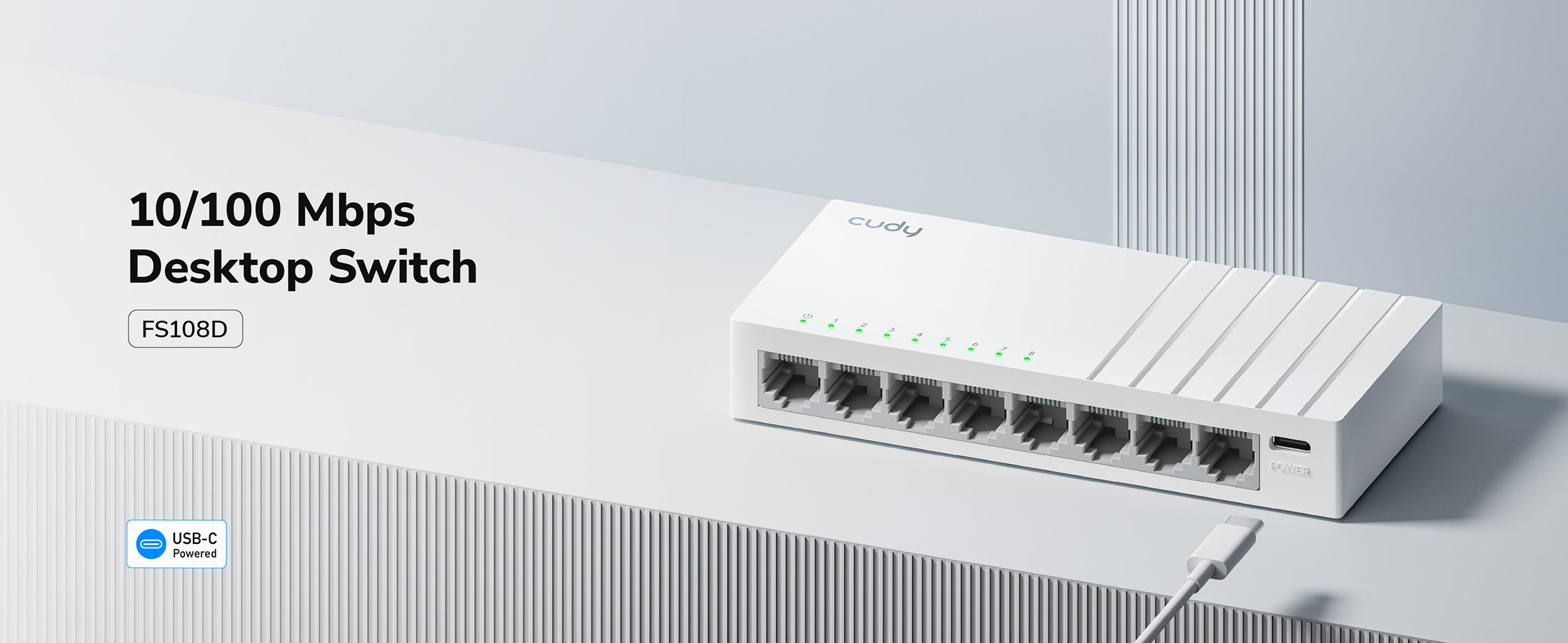 Cudy FS108D 5.0 desktop switch