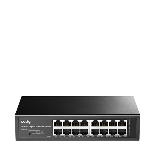 16-Port Gigabit Unmanaged Switch, GS1016 5.0