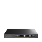24-Port Gigabit Light Managed PoE+ Switch with 2 GbE and 2 Combo Ports, GS1028EPS2 1.0