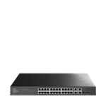 26-Port Gigabit Light-Managed Switch with 2 Combo Ports, GS1028ES2 1.0