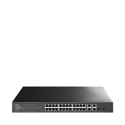 Conmutador Gigabit Light Managed de 28 puertos con 2 SFP, GS1028ES2 1.0