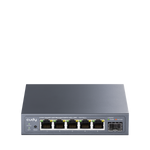 5-Port Gigabit Light-Managed Switch with 1 SFP, GS105ES1 1.0