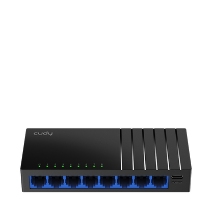 8-Port Gigabit Unmanaged Switch, GS108D 7.0