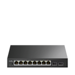 8-Port Gigabit Light-Managed Switch with 2 SFP, GS108ES2 1.0
