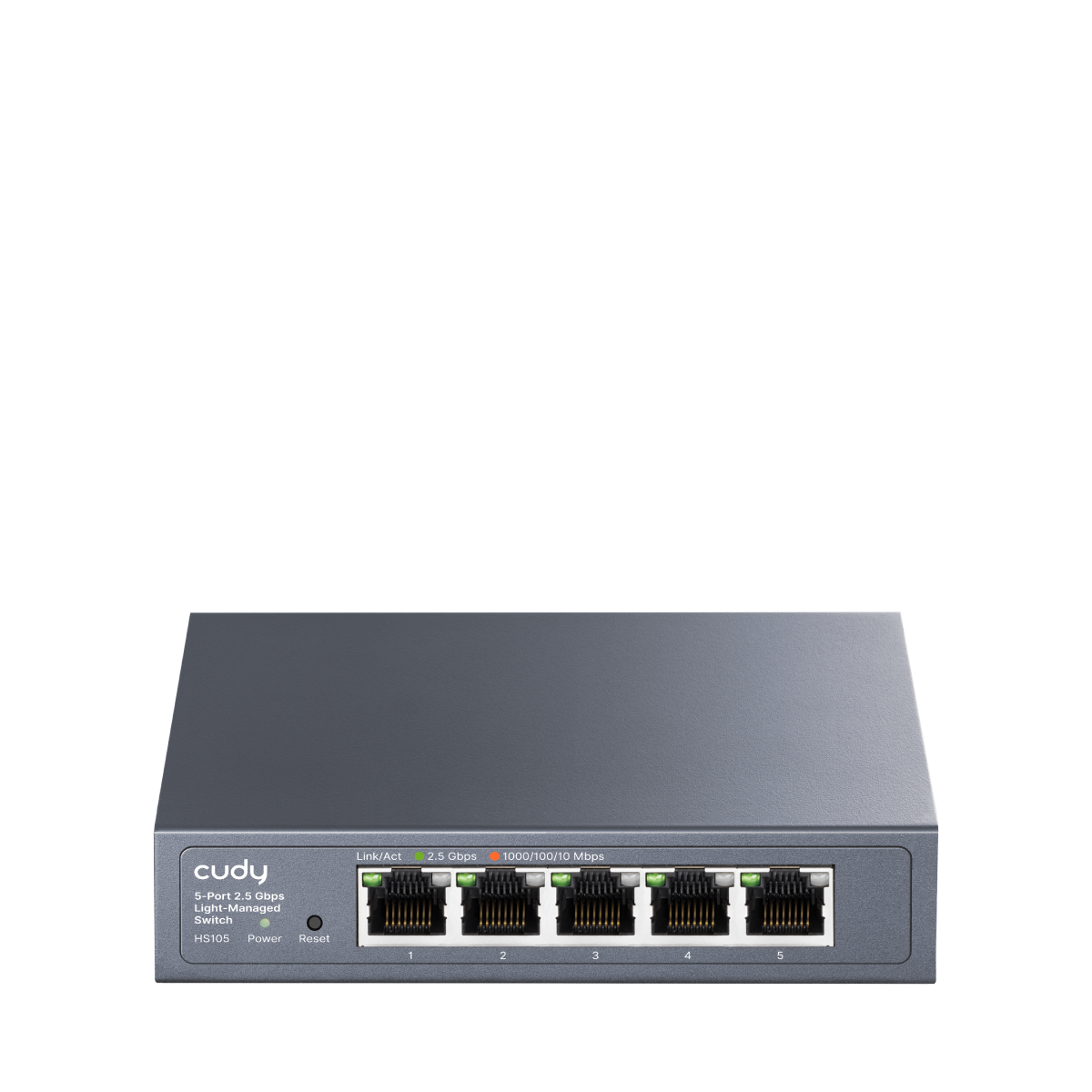 Commutateur géré par la lumière 5 ports 2,5 G, HS105 3.0