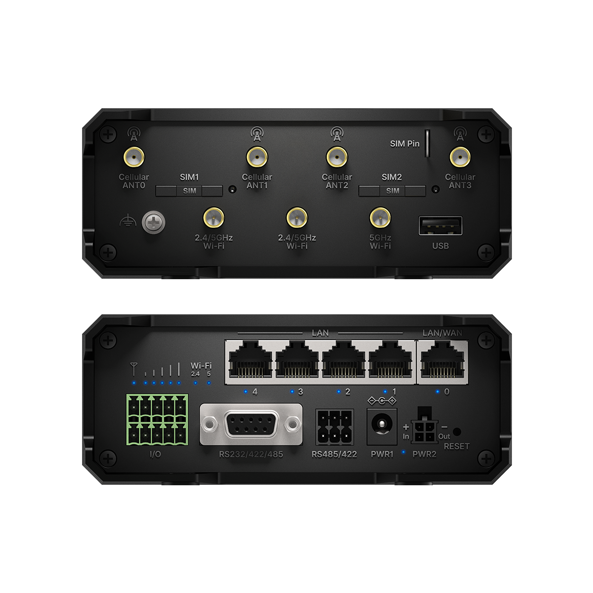 5G AX3000 Industrial Wi-Fi Router, IR5G 1.0