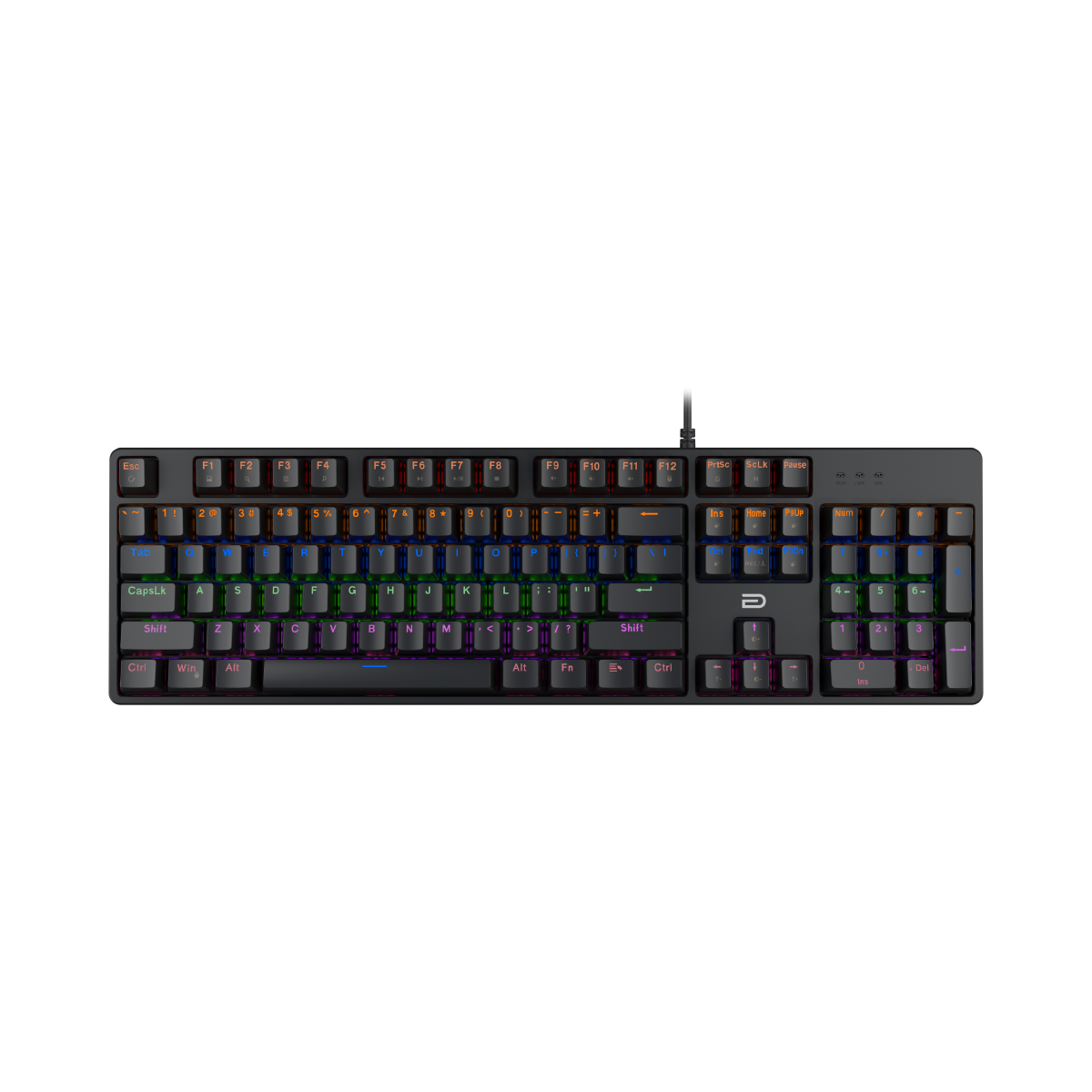 Wired Rainbow Mechanical Keyboard, KG041 1.0