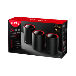 AX3000 2.5G Mesh Wi-Fi 6 System, M3000 1.0 – Cudy