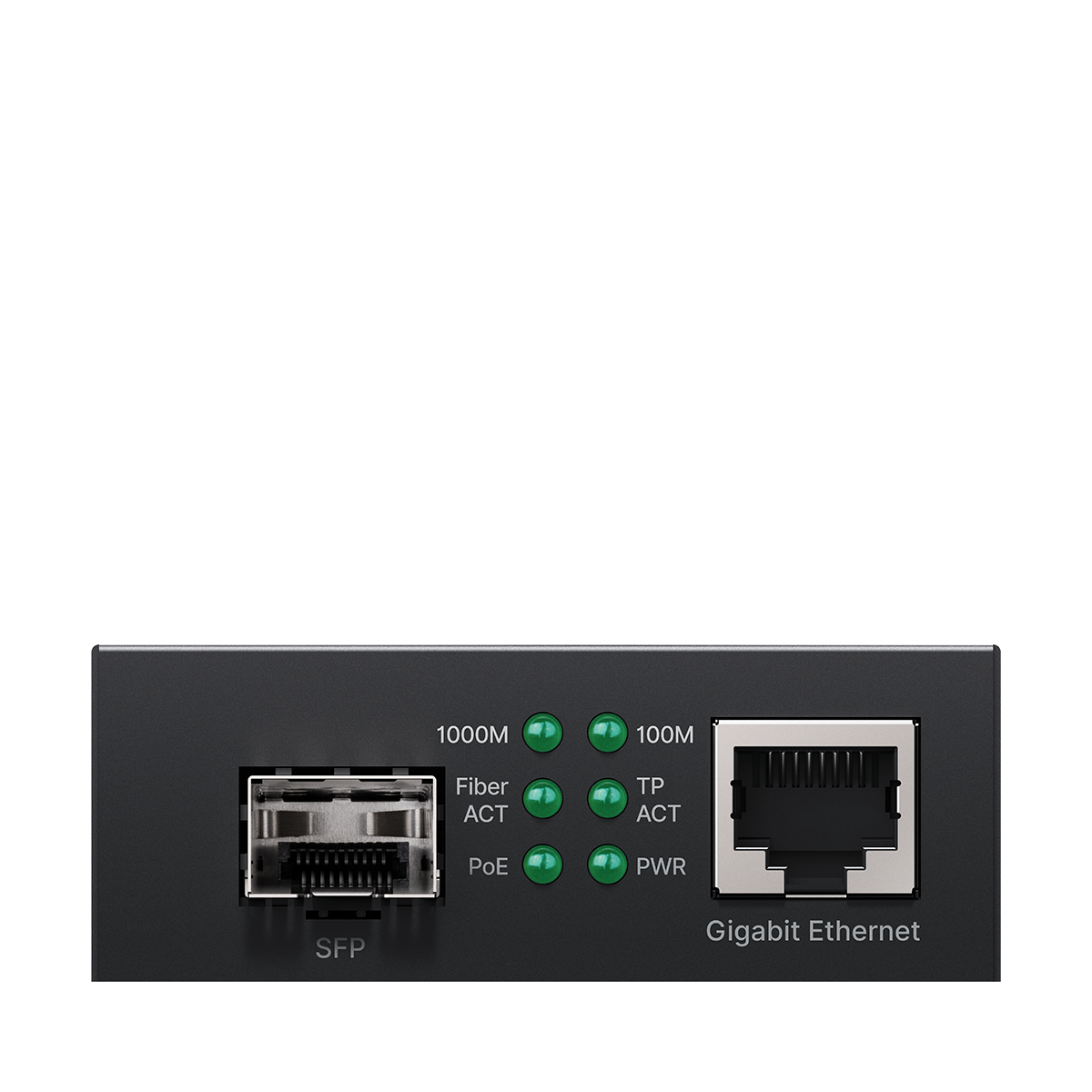 Gigabit Ethernet PoE+ Media Converter, MC220P 2.0