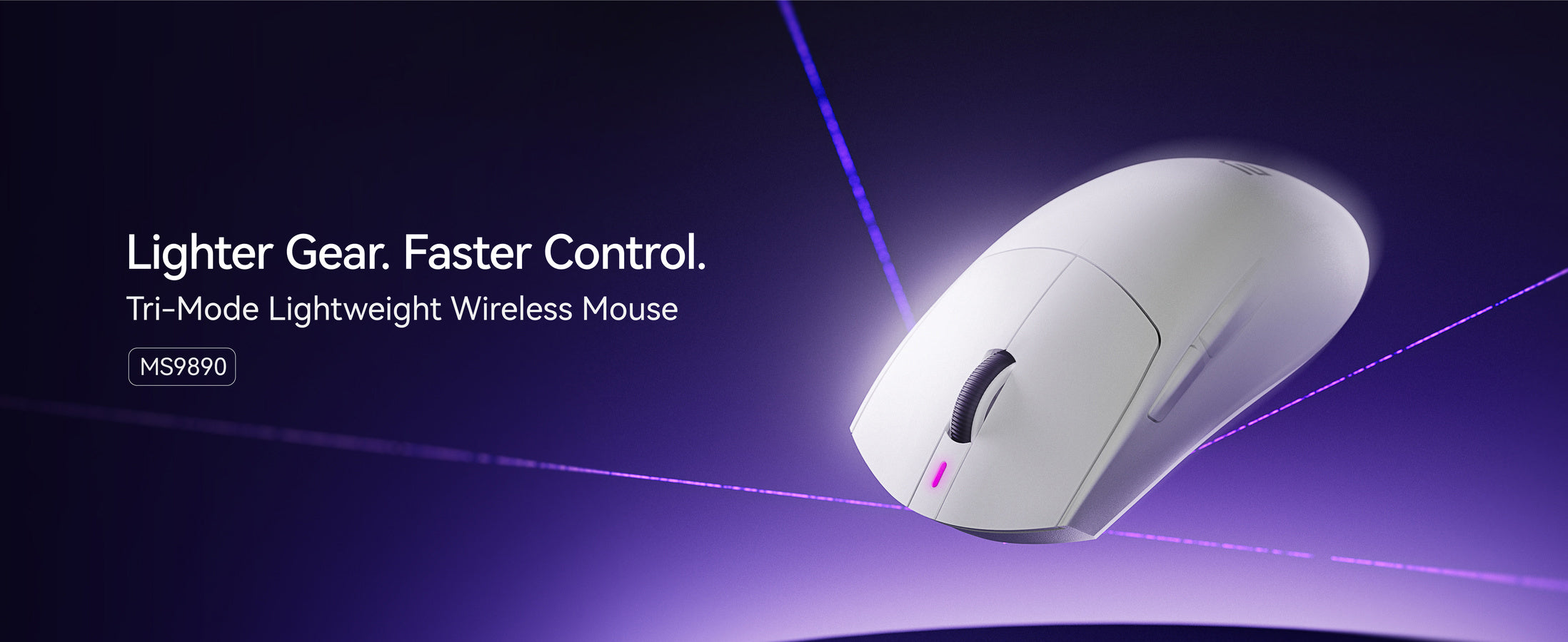 Tri-Mode Lightweight Wireless Mouse, MS9890 1.0 – Cudy