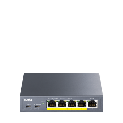 4-Channel Gigabit PoE++ Extender, POE40 2.0 – Cudy