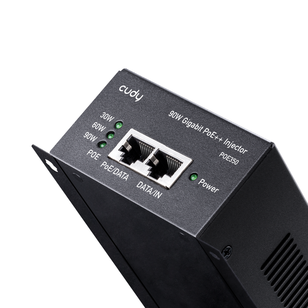 90W Gigabit PoE++ Injector, POE350 1.0 – Cudy