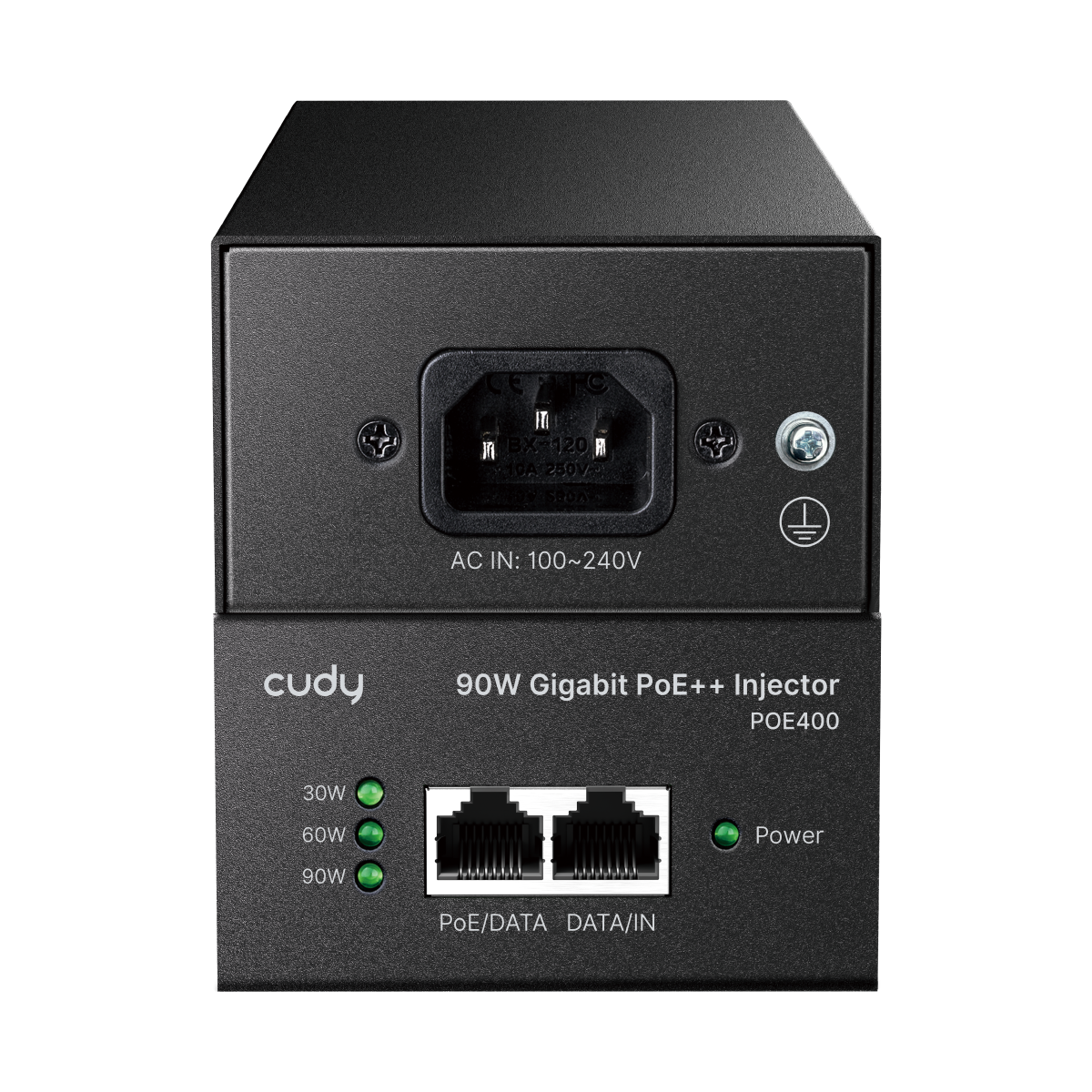 90W Gigabit PoE++ Injector, POE400 2.0 – Cudy