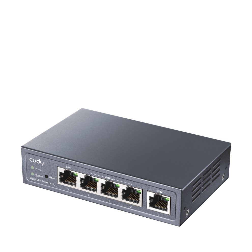 Cudy Router R700 Gigabit Multi-WAN Router, R700 1.0 – Cudy