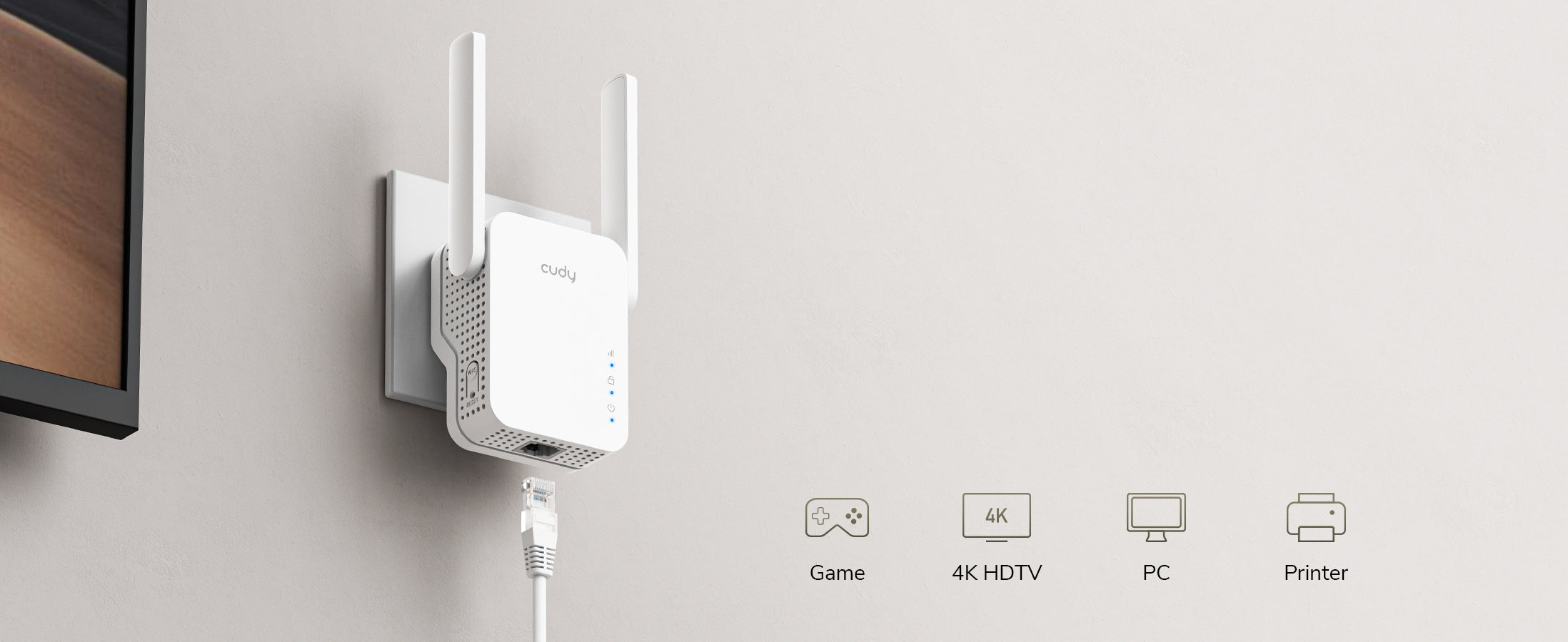 Cudy RE1200 range extender and access point modes