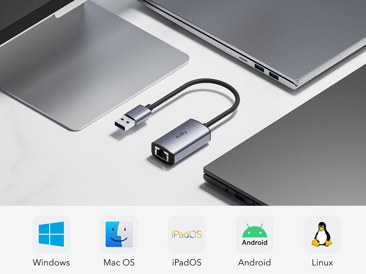 מתאם רשת USB-A UE10A מבית Cudy