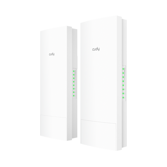 גשר אלחוטי Wi-Fi 6 לטווח ארוך 10 ק"מ בתדר 5 גיגה-הרץ, ערכת WB10K 1.0