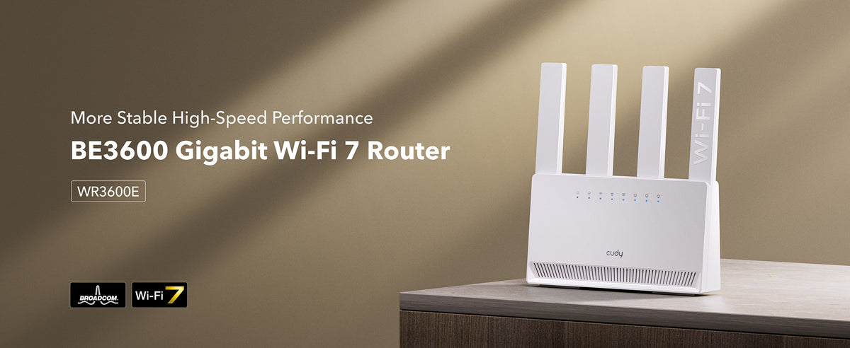Cudy WR3600E Wi-Fi 7 BE3600