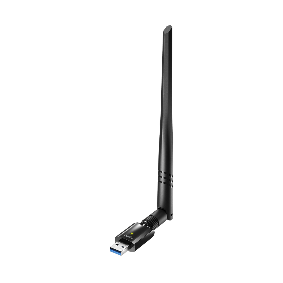 Cudy WU1400 מתאם WiFi USB AC1300 High-Gain אנטנה נשלפת