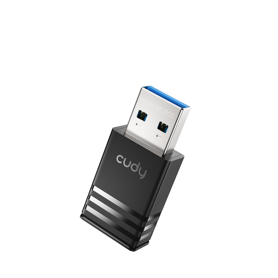 Cudy WU900 מתאם WiFi 6 AX900 USB נאנו 5 גרם