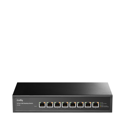 8-Port 10G Desktop Switch, XS108 1.0