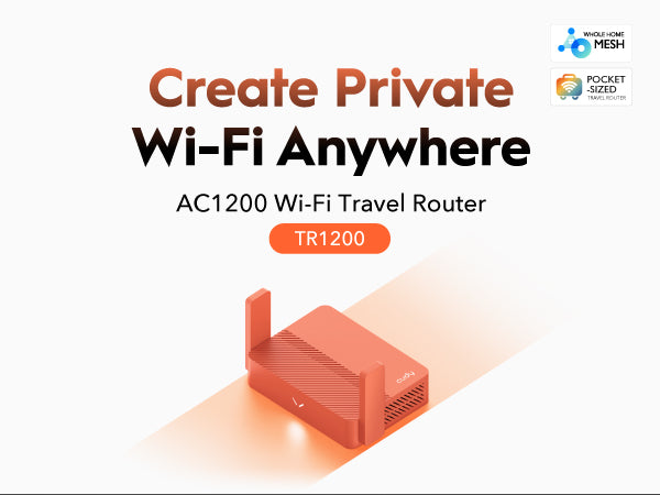 Tr1200 Router AC1200 Wi-Fi Mini VPN Router, TR1200 1.0 – Cudy