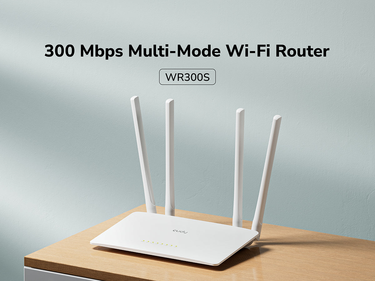 Wr200 Plus Router 300 Mbps Multi-Mode Wi-Fi Router, WR300S 1.0 – Cudy