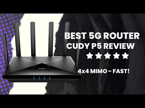 5G SA/NSA AX3000 Wi-Fi 6 Router, P5 1.0 – Cudy
